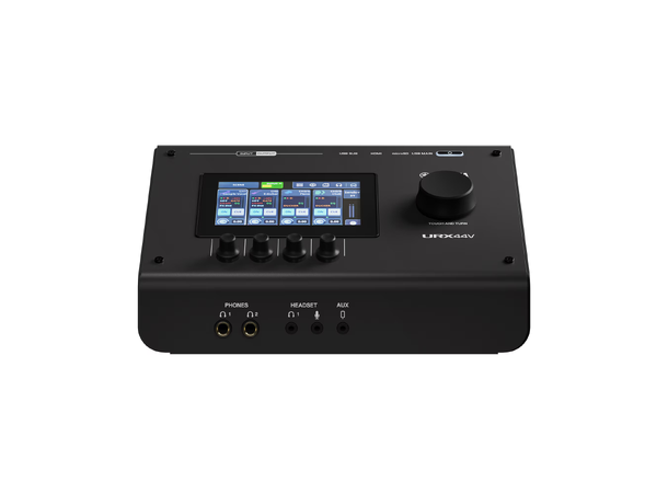 Yamaha URX44V USB-C lydkort 2 farger. 6-inn/4-ut 