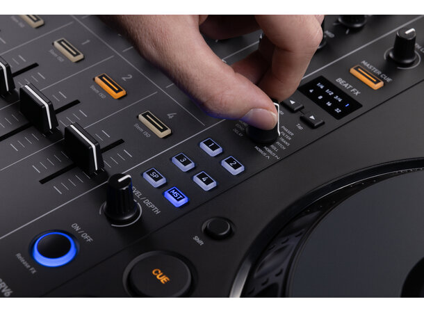 AlphaTheta DDJ-GRV6 4-channel performance DJ controller 