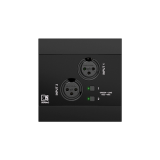 Audac NWP220 Dante™/AES67, 2 x XLR + BT (4 CH)