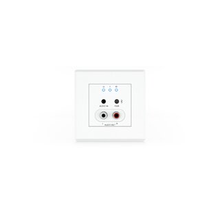 Blustream DA11ABL-WP-EU-V2 Veggpanel m/Dante™, BT, RCA, 3.5mm