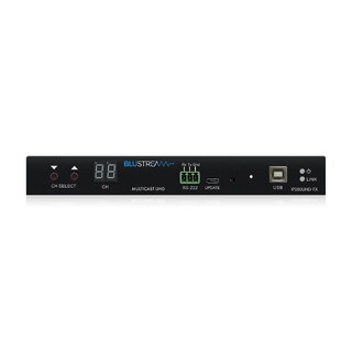 Blustream IP200 Multicast UHD Transmit. 1GB 4K HDR 4:4:4 HDCP2.2 IR, USB/KVM PoE