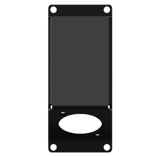 Caymon Casy 1 space 1x D-size hull Vinklet Casy panel med D-size hull