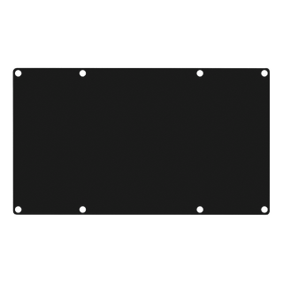 Caymon Casy 4 space closed blind plate