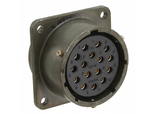 FS Socapex Multilock Plus 19 Pin Panelmount female connector 