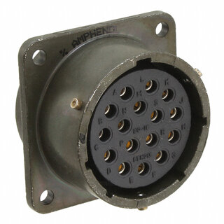 FS Socapex Multilock Plus 19 Pin Panelmount female connector