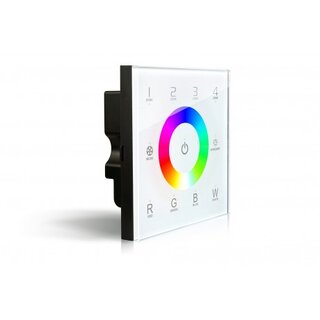 InventDesign D8, touch panel for innfell i vegg eller veggboks