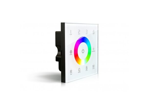 InventDesign D8, touch panel for innfell i vegg eller veggboks 