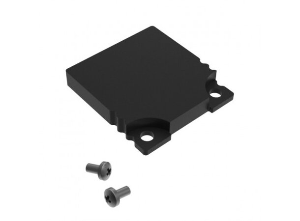 InventDesign Profil EndC. High Black C/E 9111X -series Black Cable entry 