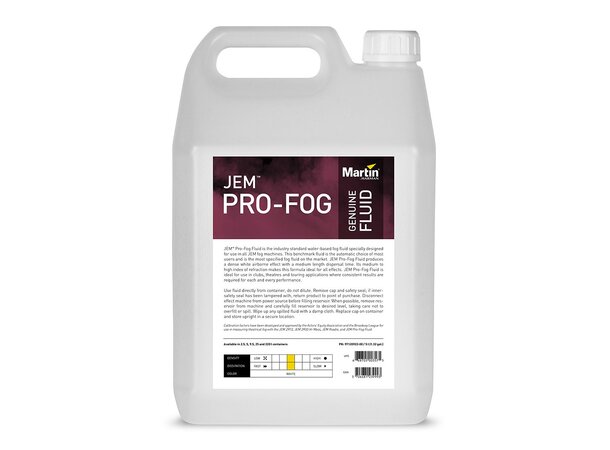 Jem Pro-Fog Fluid Quick 4x 5L 