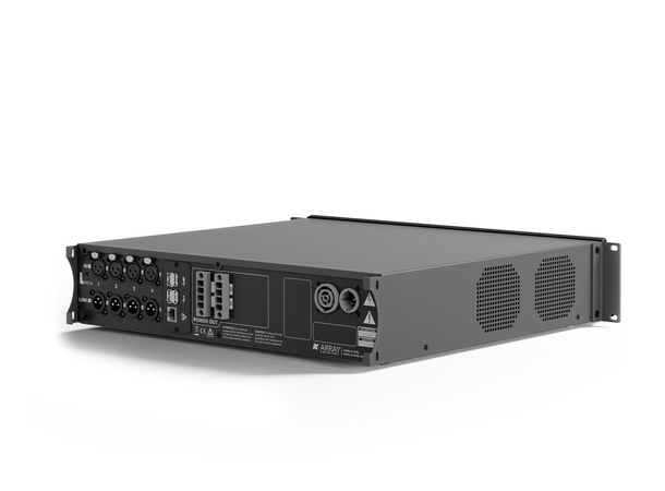 K-Array Kommander KA34 4x 750W (4 Ohm) Forsterker med DSP, Dante™ Ready 