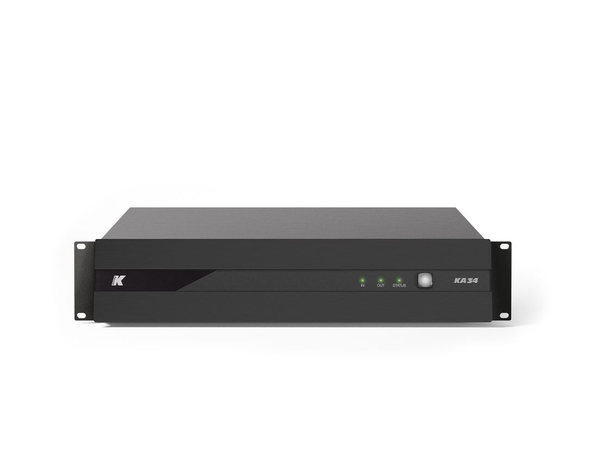 K-Array Kommander KA34 4x 750W (4 Ohm) Forsterker med DSP, Dante™ Ready 