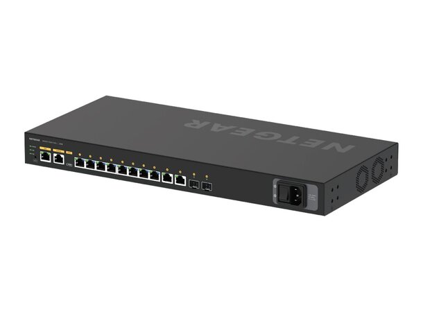 NETGEAR AV-Line GSM4212P 12 port (8x PoE+ 125W), Managed Switch 