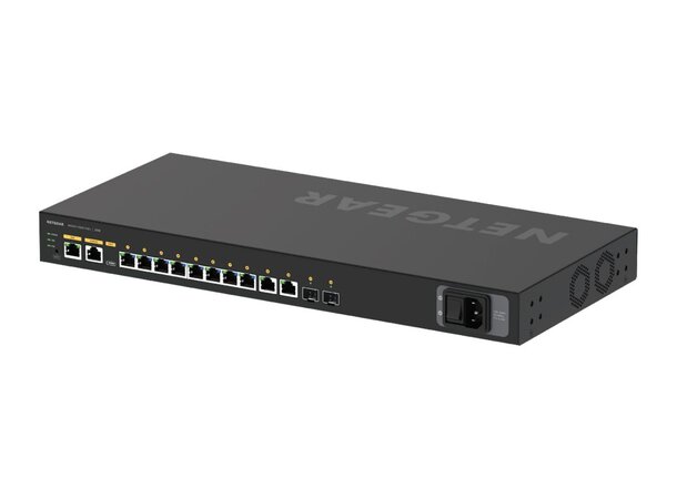 NETGEAR AV-Line GSM4212P 12 port (8x PoE+ 125W), Managed Switch