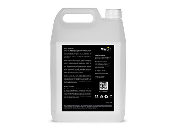 Pro-Fog Fluid, High Density, 4x 5 l Røykvæske som henger lenge 