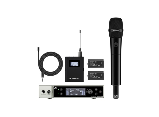 Sennheiser EW-DX MKE2/835 SET (R1-9) Håndholdt + beltpack 