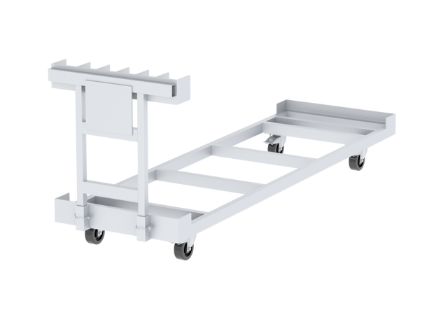 Sixty82 Dolly Stage PRO M 200x100 tralle til 6x stående sceneelementer 