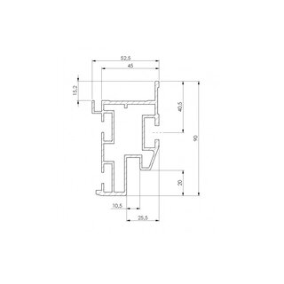 Sixty82 Stage82 Hexa Scene 200x100cm 200x100cm non-slip top