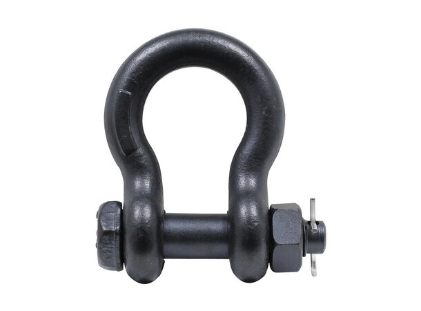 Sjakkel Med Mutterbolt - 3000KG Sort 