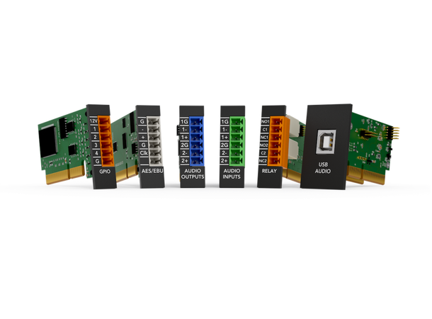 Xilica Solaro PC-2AES/EBU I/O kort 2ch 2ch AES/EBU I/O- modular plug-in card 