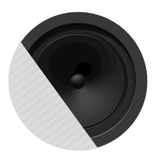 Audac CENA706I/W takhøyttaler hvit Innfellingshøyttaler 6W/3W@100V