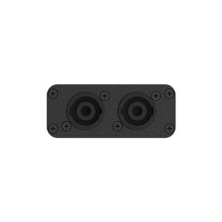 Audac CVS102 speakon NL4MP HVIT Speakon kontaktplate for Viro5