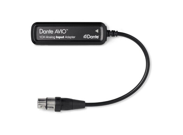 Audinate Dante AVIO 1ch input 1x XLR hun 1 kanals adapter