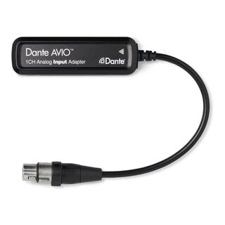 Audinate Dante AVIO 1ch input 1x XLR hun 1 kanals adapter