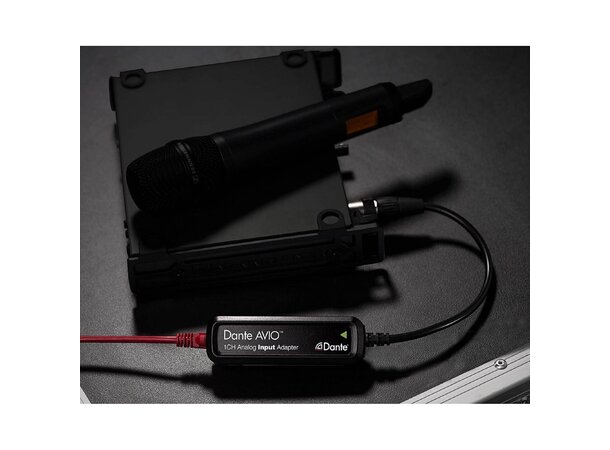 Audinate Dante AVIO 1ch input 1x XLR hun 1 kanals adapter