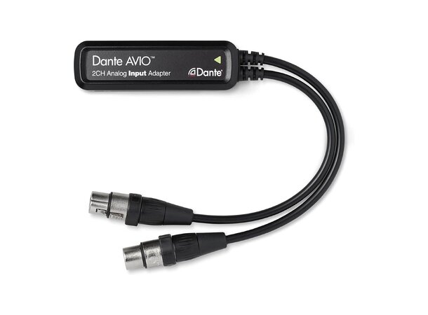 Audinate Dante AVIO 2 x Analog In 2 x XLR Hun - Dante Input 