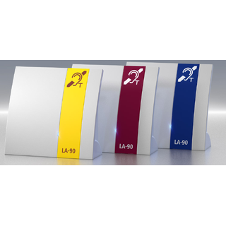 Audioropa LA-90 teleslyngeforsterker Bærbar loopsystem, inkl. batteri