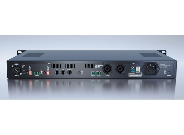 Audioropa PRO LOOP NX15 Superloop Teleslyngeforsterker, 2x 14 A (RMS) 