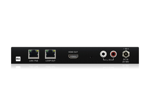 Blustream IP200 Multicast UHD Receiver 1GB 4K HDR 4:4:4 HDCP2.2 IR, USB/KVM PoE 