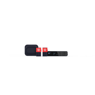 Catchbox Plus Two Clips Custom Dobbel mottager + 2 presenter clips