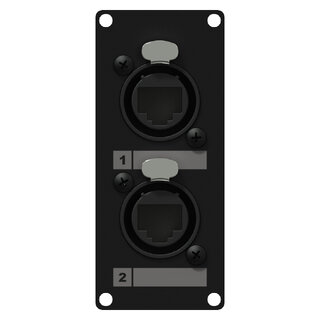 Caymon Casy 1 space 2x ethercon RJ45