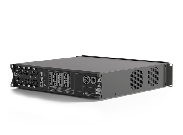 K-Array Kommander KA28 8x 600W (2 Ohm) Forsterker med DSP, Dante™ Ready 