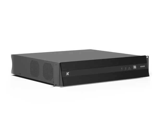 K-Array Kommander KA28 8x 600W (2 Ohm) Forsterker med DSP, Dante™ Ready 
