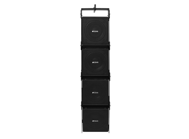 KGEAR GH4 Passive 4" High Performance Stainless Steel Speaker/Mini Array Black