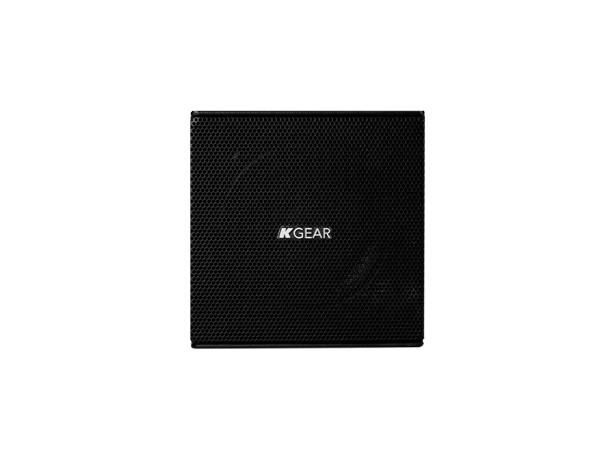 KGEAR GH4 Passive 4" High Performance Stainless Steel Speaker/Mini Array Black 