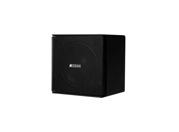 KGEAR GH4 Passive 4" High Performance Stainless Steel Speaker/Mini Array Black 