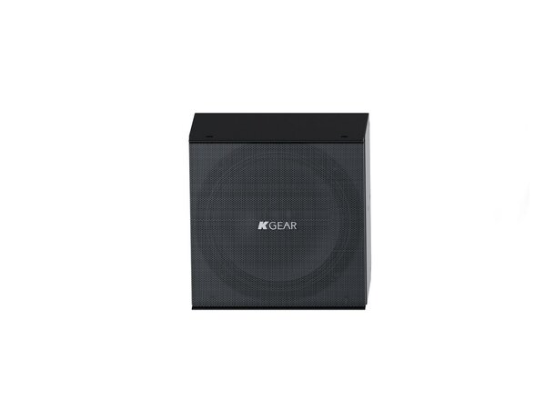 KGEAR GH8 Passive 8" High Performance Stainless Steel Array Speaker 8" Black 