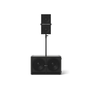 KGEAR GPZA Powered Array System 2x18&quot; sub + 2x12&quot; arrays