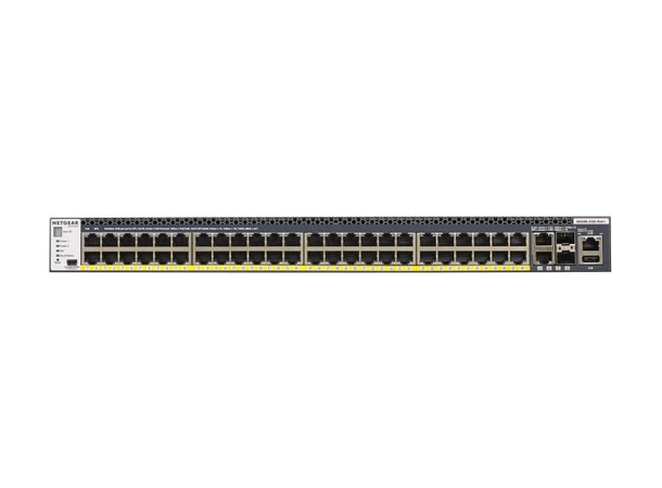 NETGEAR AV Line M4300-52G-PoE+ 48x1G PoE+ 2x10GBASE-T 2xSFP+ (550W PSU) 