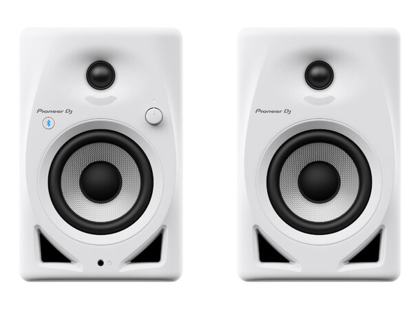 Pioneer DJ DM-40D-BT-W 4" Monitor (par), hvit, Bluetooth 