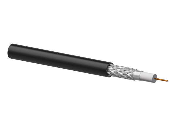 Procab 3G SDI coax videocable 75ohm 300m RG6/U solid 0.82 mm² 18 AWG FlamoFlex 
