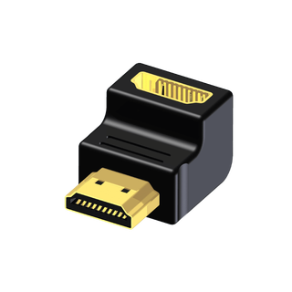 Procab BSP460 vinklet M/F HDMI kontakt V90 graders vinklet HDMI kontakt Hun/han