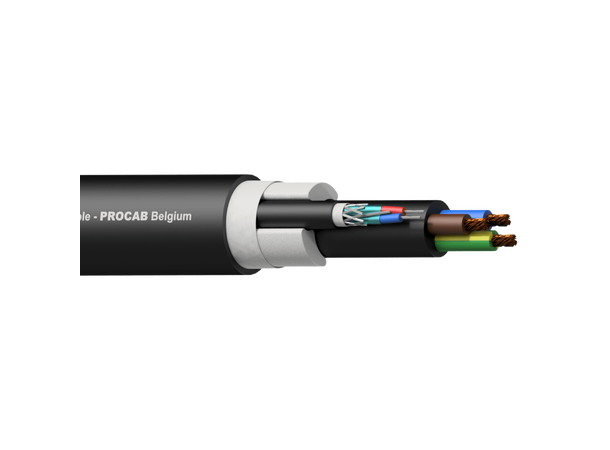 Procab PAC252 Hybrid Signal+Power 100m signal balanced & power 3x2,5mm 