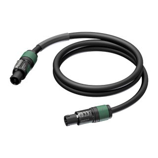 Procab PRA524 Speakonkabel, 4-leder Speakon Hun-speakon Hun- 4x 2,5mm2