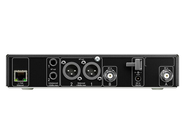 Sennheiser EW-DX EM2 2ch Mottager Dual channel receiver, 1/2-rack, (R1-9) 