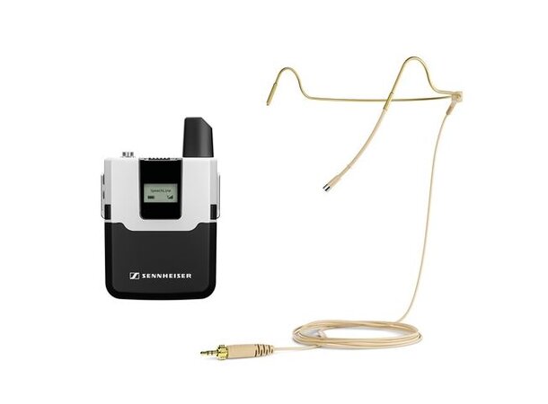 Sennheiser SL Bodypack m/HS2 Bøyle Beige Speechline 