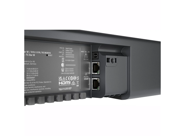 Sennheiser TeamConnect Bar S Kameraplanke for videokonferanse 